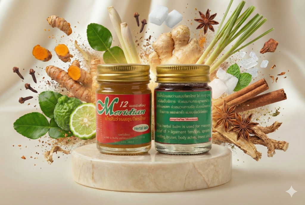 Meridian12,น้ำมันว่านสมุนไพรไทย,สมุนไพรไทย,OTOP