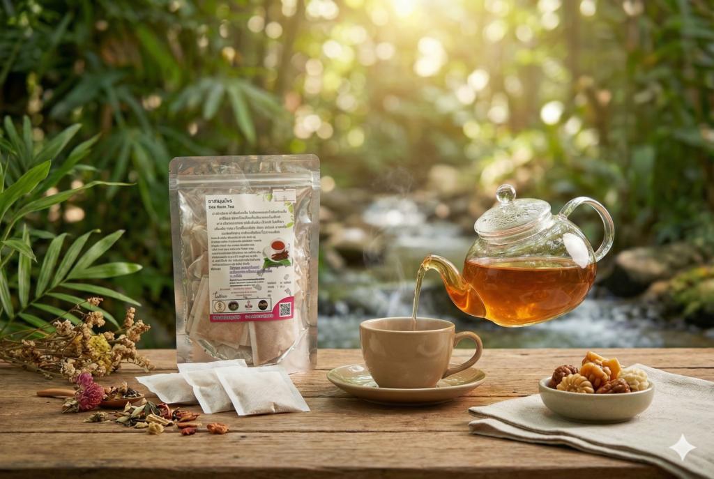 ชาฝางแดง,ชาสมุนไพร