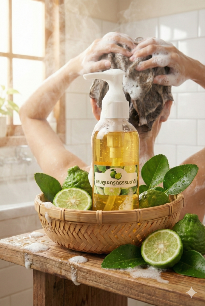 ยาสระผม,ยาสระผมมะกรูด,แชมพูมะกรูด