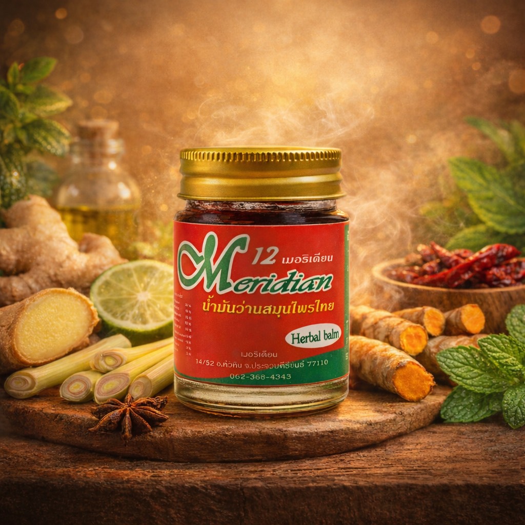น้ำมันว่าน,12เมอริเดียน,สมุนไพรพื้นบ้าน