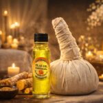 ลูกประคบสมุนไพร,น้ำมันไพลเหลือง